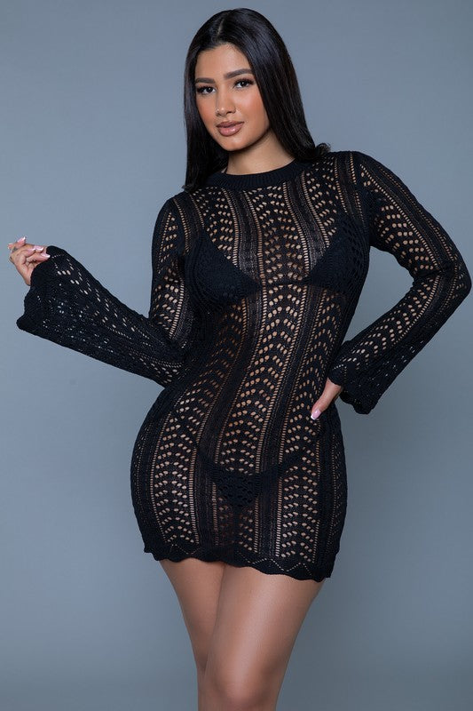 Crochet Mini Dress
