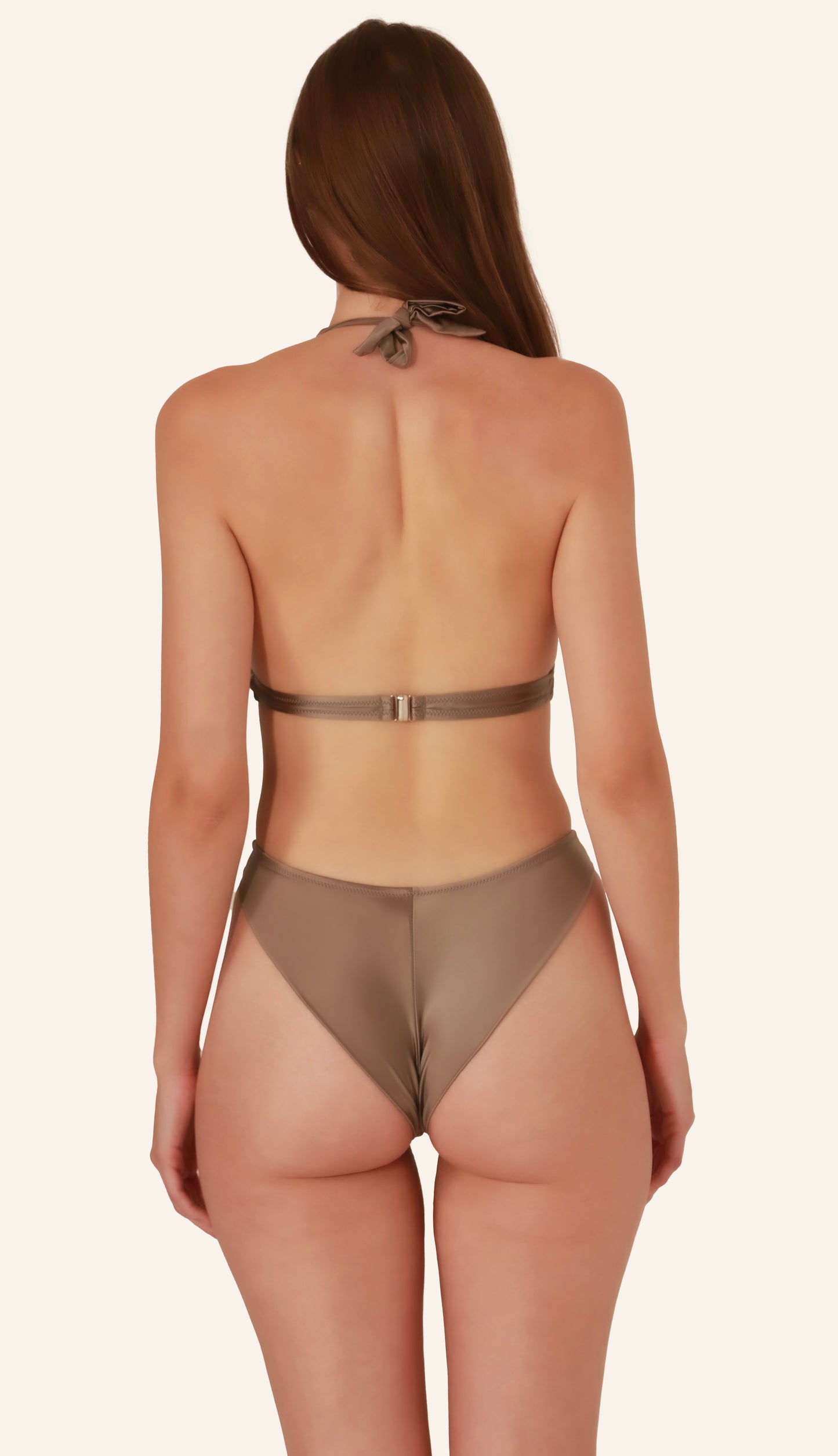 Sexy Metallic Cut out One Piece