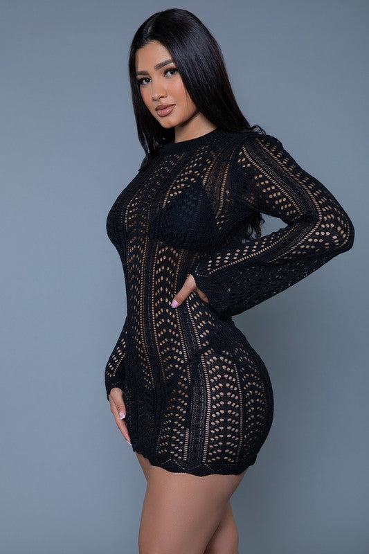 Crochet Mini Dress